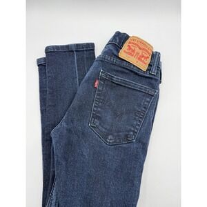Levis 519 Jeans Mens 29x30 Blue Denim Skinny Stretch Levi's Premium Medium Wash